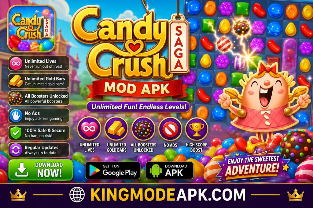 candy crush saga mod apkhttps://kingmodeapk.com/