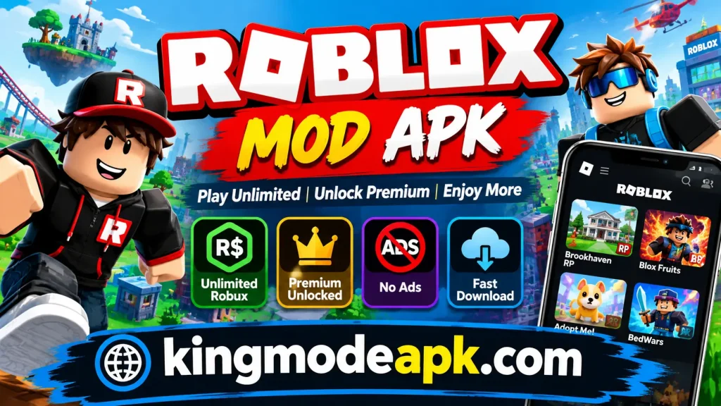 Roblox mod apk https://kingmodeapk.com/