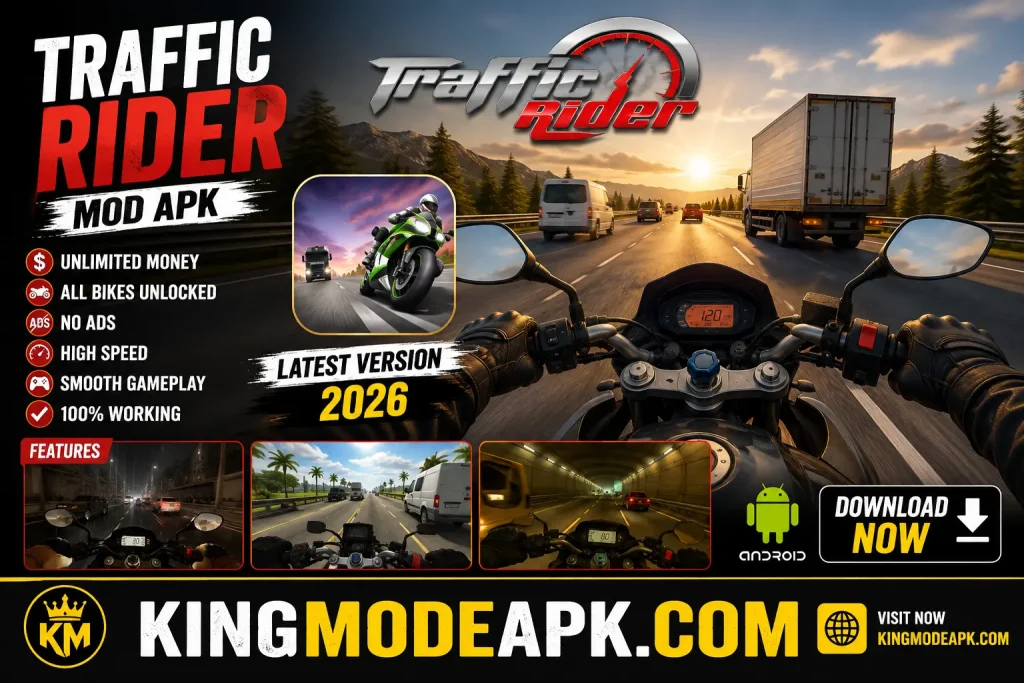 traffic rider mod apk https://kingmodeapk.com/