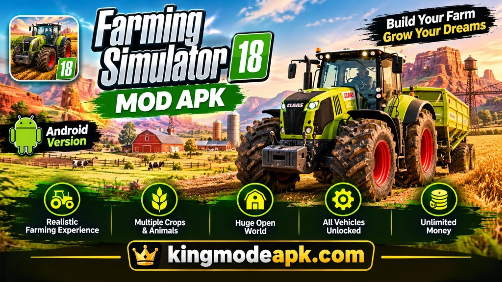 farming simulator 18 mod apk https://kingmodeapk.com/