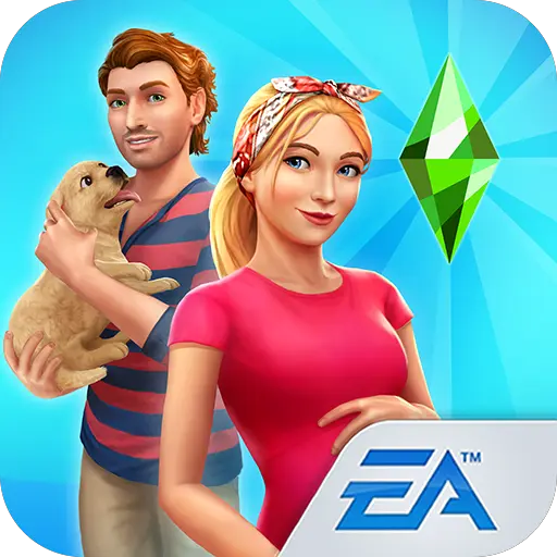 The Sims Freeplay APK Icon https://kingmodeapk.com/