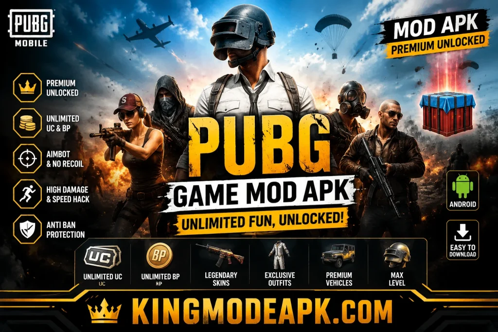 pubg game mod apk https://kingmodeapk.com/
